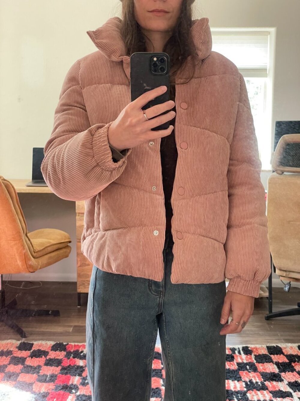 Zara corduroy puffer jacket - Picture 2 of 7